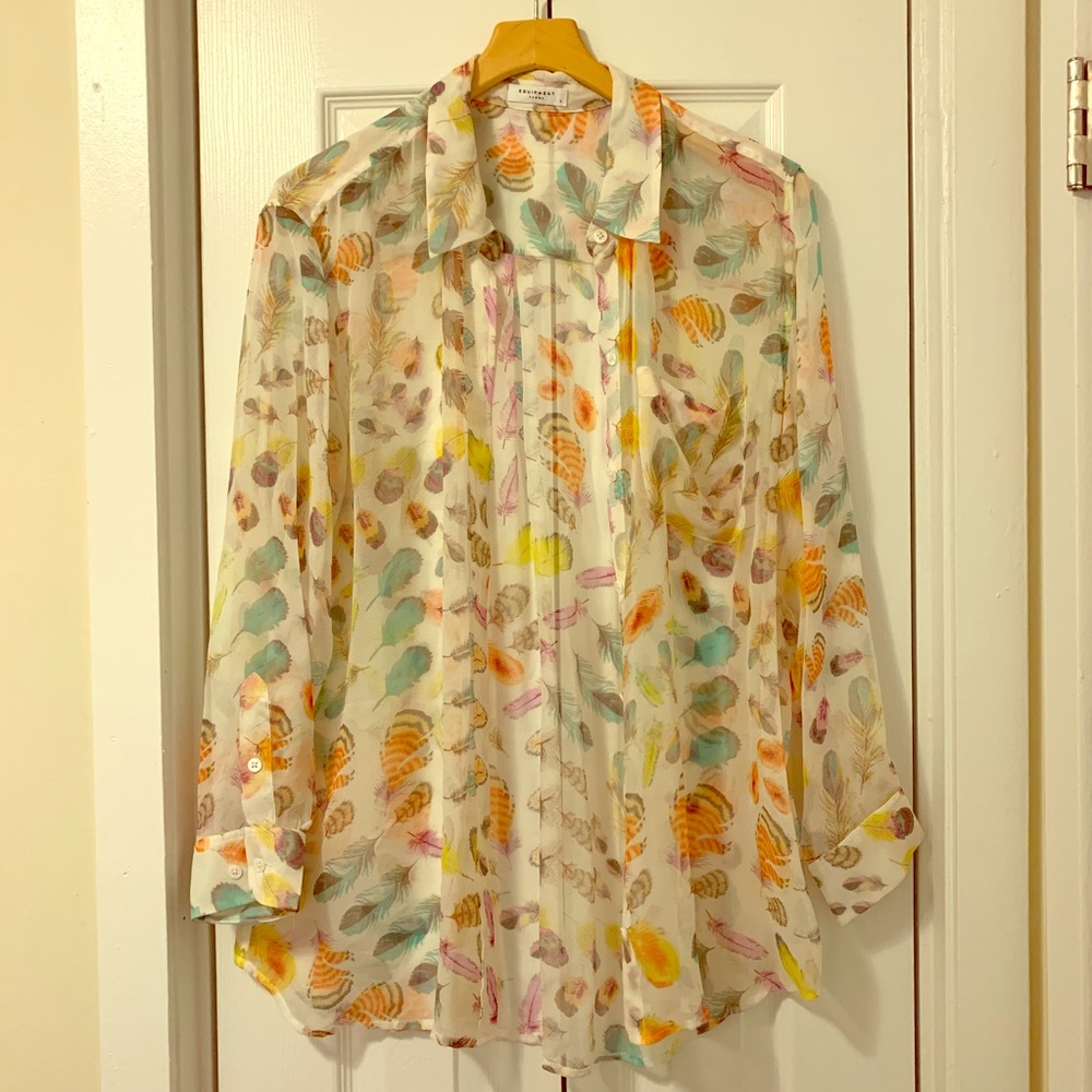 Equipment Silk Blouse